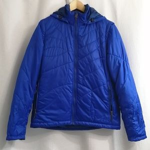 Women's synthetic down jacket/vest sz Lg